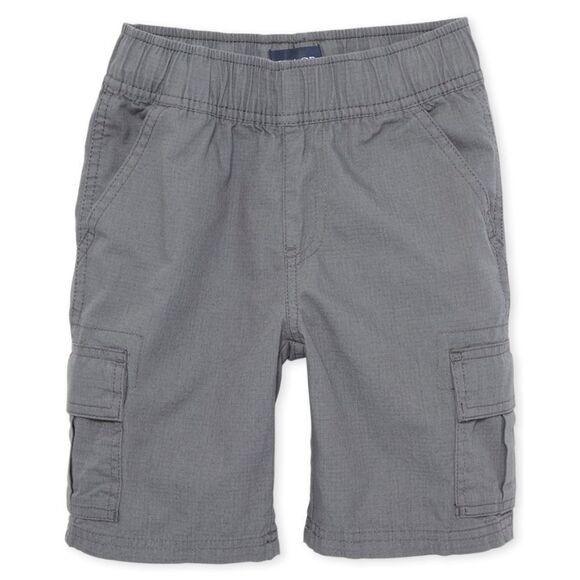 HUSKY Boys size 10 Stretch Waist Gray Children's Place cargo shorts - Picture 1 of 6